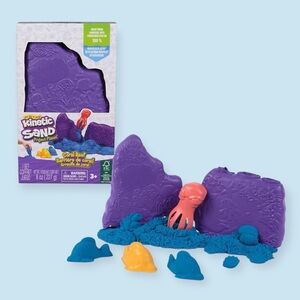 New Kinetic Sand - Magic Sand Kit Reef Coral